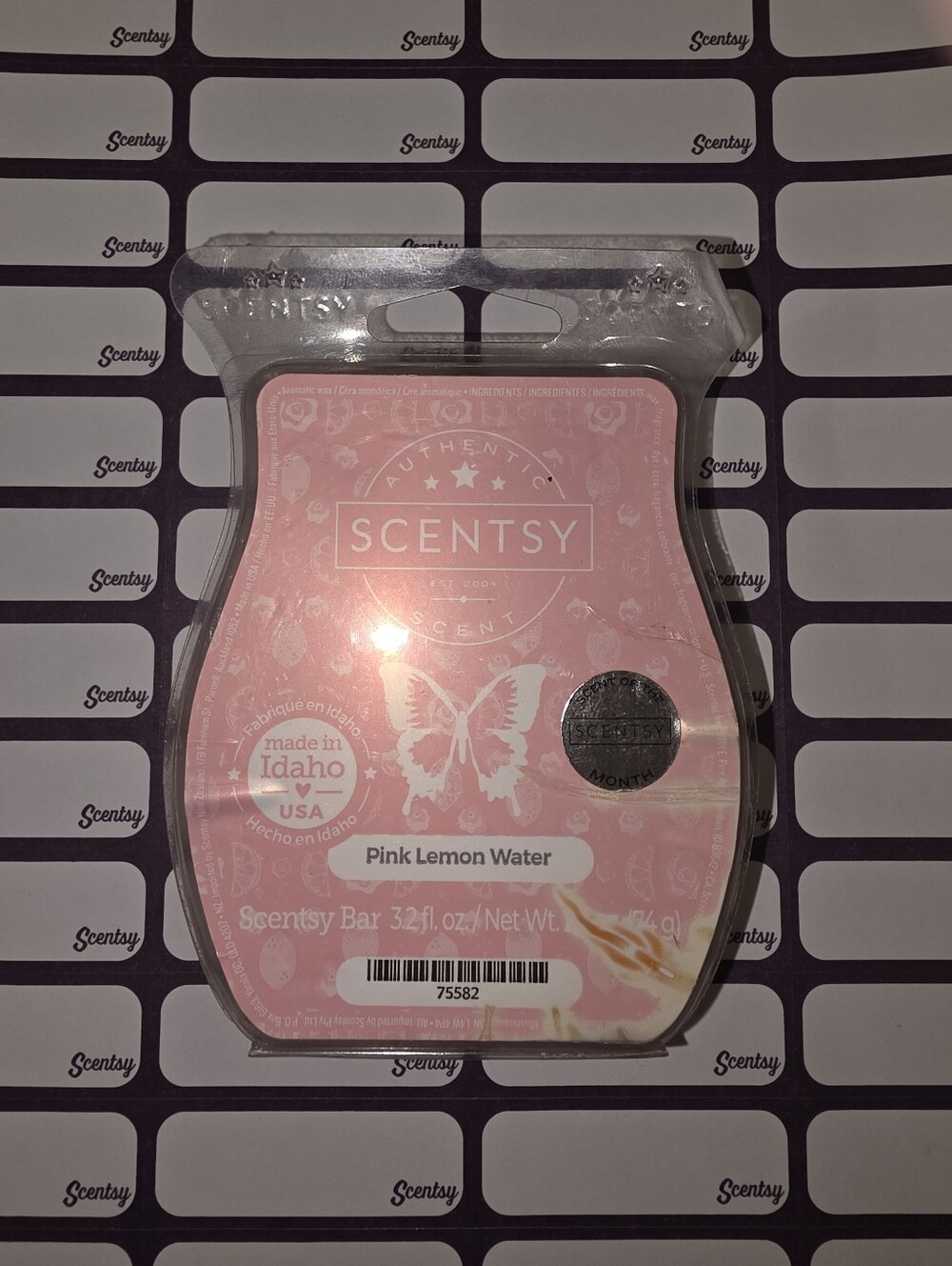 New! 3/$21 Scentsy Pink Lemon Water Wax Bar